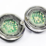 VW Bus 56-61 Tail Light Clear LED Brake Park/Indicator Pair