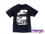 Bmw E30 Silhouette Design T-Shirt – 7 to 8yo kids size (asst colours)-0