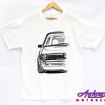 VW Golf Mk1 Silhouette Design T-Shirt – 11-12yo kids size (asst colours)-0