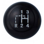 Vintage Speed Gear Knob with a Stock Shift Pattern finished in Black