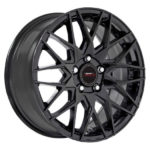 14" A-Line Element 4/100 & 4/108 BLK Alloy Wheels