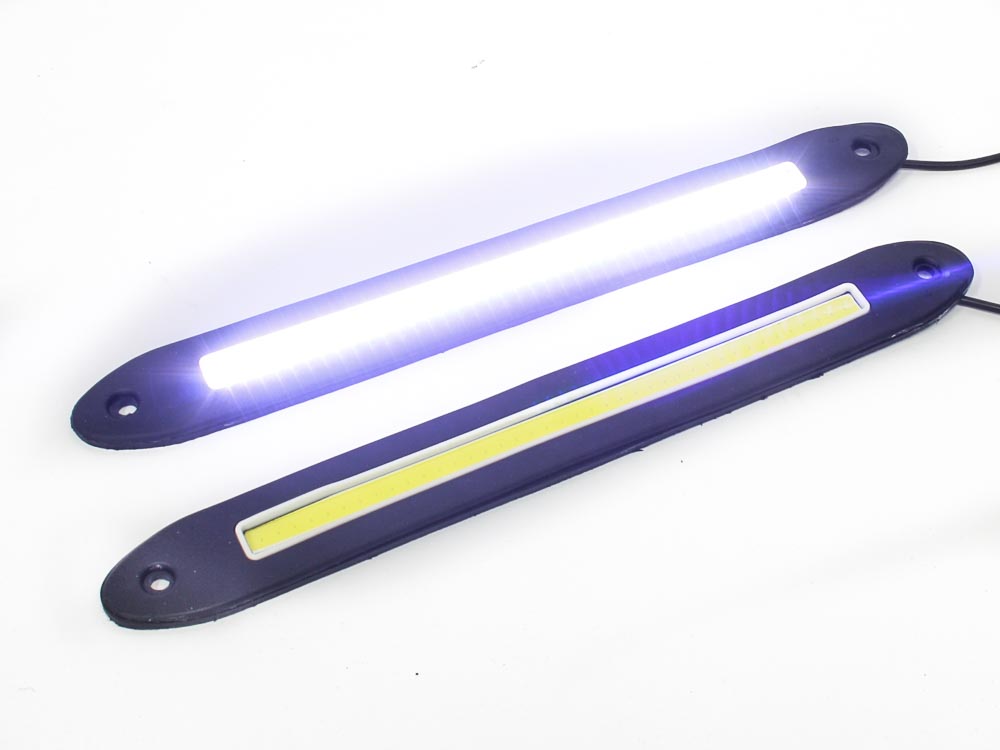 QP-050 26x3cm (1) Universal DRL Cob Flexible Light Stripes (26x3cm) - Image 1