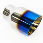 F1x Montoya 90mm Burnt blue &  Chrome Tailpipe