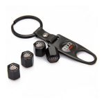 Valve Cap Kit with Key – Audi Logo