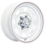 14" A-Line White Spoke 4/114 Alloy Wheels