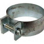 VW Aircooled Exhaust Clamp, Heat Exchanger to Exhaust Pod