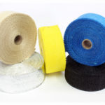 Universal Exhaust Heat Wrap Blue 10m