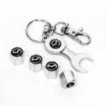Mazda Spanner Design Keyring & Valve Cap Kit