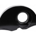 VW Aircooled Fan Shroud without Air Outlets Twin Port Black