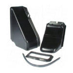 VW Aircooled Doghouse Tin Set 2 Piece Black 1300-1600cc