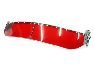 VW Classic Beetle Perspex Sunvisor (red)
