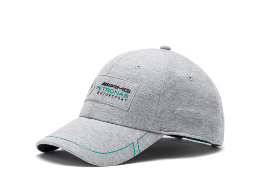 grey puma cap