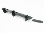 VW Golf Mk7 R Gloss Black Add-on Rear Bumper Diffuser