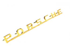 Porsche 356 Gold Script – 215mm