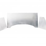 VW Beetle 1960-1979 Stainless Steel Firewall  (3piece)  3 piece stainless steel firewall kit. Really tidies
