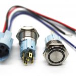 Cyberdyne Push Button Switch & Harness