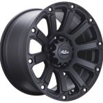 17" A-Line Destroy 5/120 Satin Black Alloy Wheels