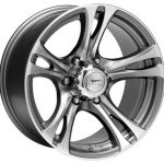 16" A-Line Grip 6/139 Gunmetal Machined Face 9J Alloy Wheels