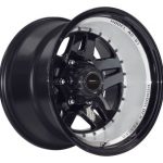 15" A-Line Explorer 5/114 Diamond Black Alloy wheels