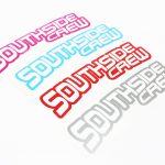 SouthSide Crew Vinyl Sticker 30x8.5cm (pair)
