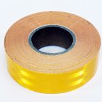 Yellow Reflective Emergency Warning Adhesive Tape – 40meter