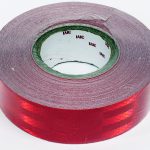 Red Reflective Emergency Warning Adhesive Tape – 40meter