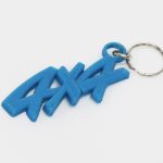 3D Design 4x4 Keyring