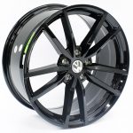 17" RR PTA 5/100 Gloss Black Alloy Wheels