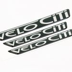 Velociti 3 piece Gel Dome Sticker Set