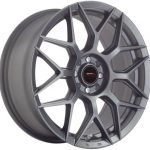 14" A-Line Classic 4/100 & 4/108 Charcoal Grey Alloy Wheels