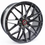 19" QS Evo5R 5/112 Gunmetal Black Alloy Wheels