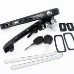 VW Golf or Jetta Mk1/Mk2 Front Door Handle, Lock & Key Set (pair)