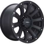 20" A-Line Destroyer 5/120 Satin Black Alloy Wheels