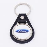 Ford Logo Design Leather Keyring