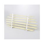 VW Classic Beetle 53-57 Ivory Rear Blind for oval Window