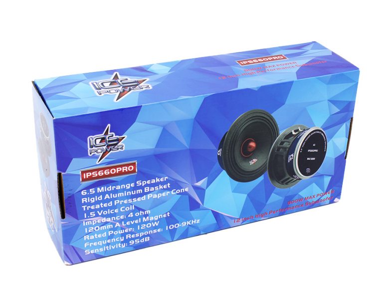 Ice Power IPS660PRO 6.5" Midrange Bullet Speaker Autostyle Motorsport