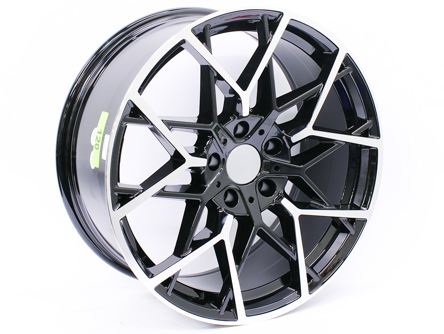 GR0245 19 19" GR0245 5x120 Black Machine Face Alloy wheels - Image 1