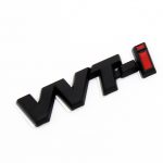 VVTI Matt Black Sticker Badge