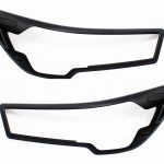 Matt Black Headlight Trim for Toyota Hilux 2020+