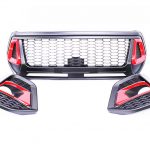 Toyota Hilux Revo TRD Rocco Design Grill Kit