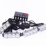 Universal Grill Mounted Emergency Strobelight Set (4 light kit)