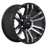 18" A-Line Scavenger 5/120 Satin Black Tint Alloy Wheels