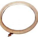 Steering Wheel cover in Beige Leather Touch Finish