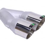 1X Twin 76mm MY Exhaust Tailpipe