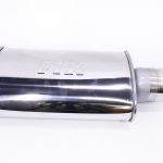 1X Bolt 90mm Stainless Steel Exhaust Backbox