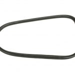 VW Classic Beetle Quarter Window Seal with Recess for Metal Chrome Trim Left or Right