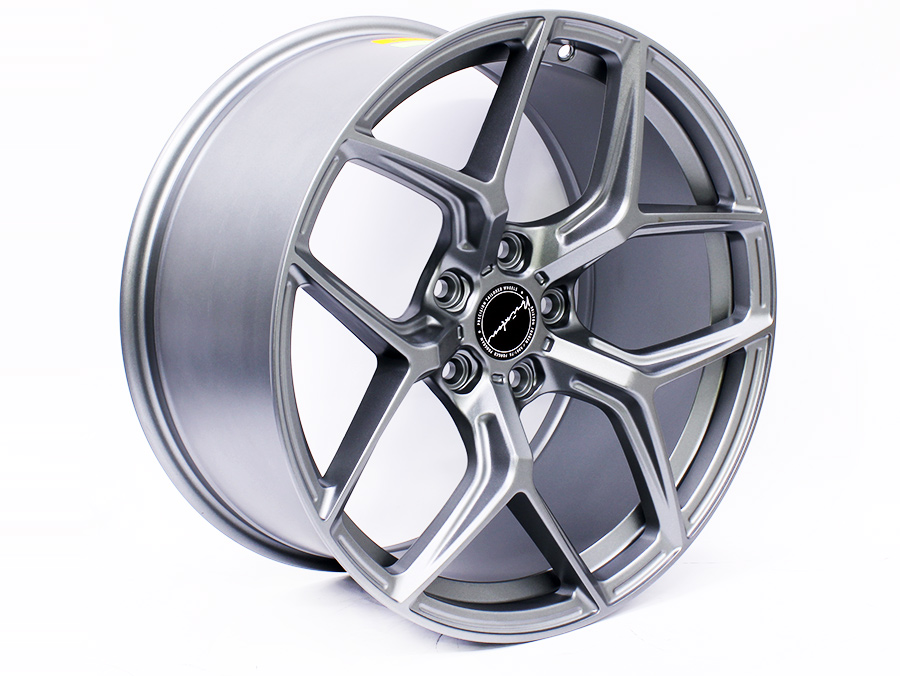 BF-10B NW 19" BF10 B 5/120 Satin Grey Narrow & Wide Alloy Wheels - Image 1