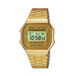 Casio Mens A168WG-9WDF Illuminator Quartz Retro Digital Watch