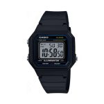 Casio Digital Watch - Black Standard Collection Mens 50m - W-217H-1AVDF