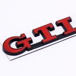 Red & Black Classic GTi Sticker Badge